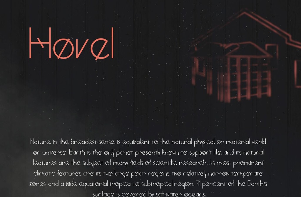 Hovel-free-font