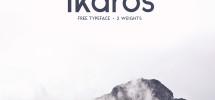 Ikaros-free-typeface