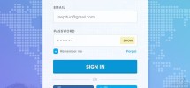 Social-buttons-login-form