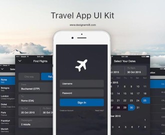 Travel-App-UI-Kit-free