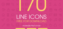 170-free-line-icons