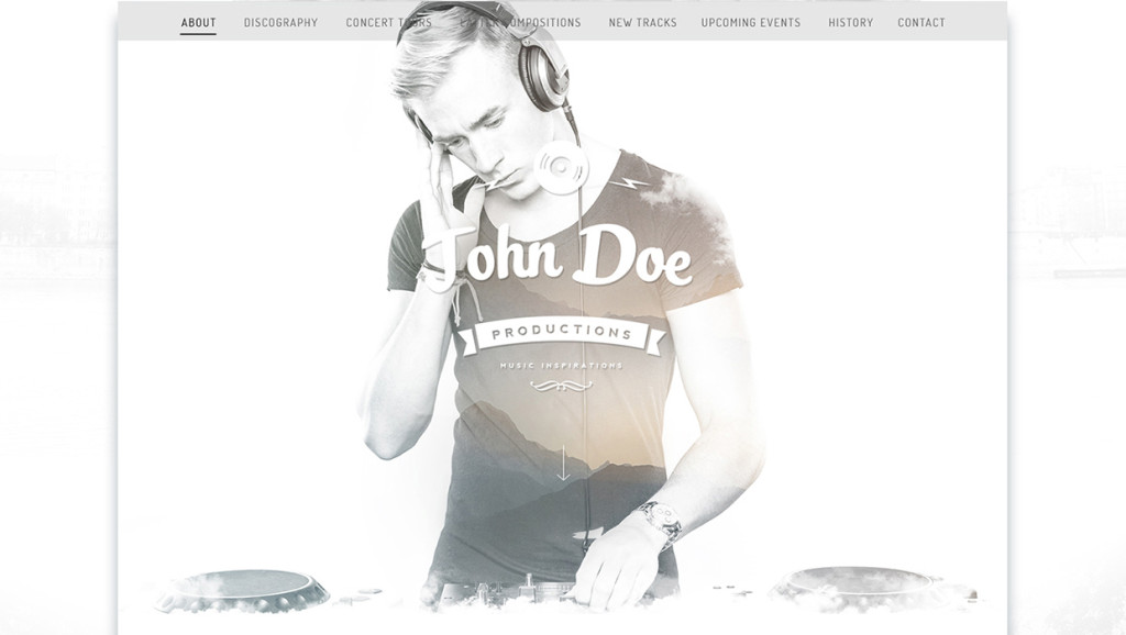 free-PSD-web-template-musician