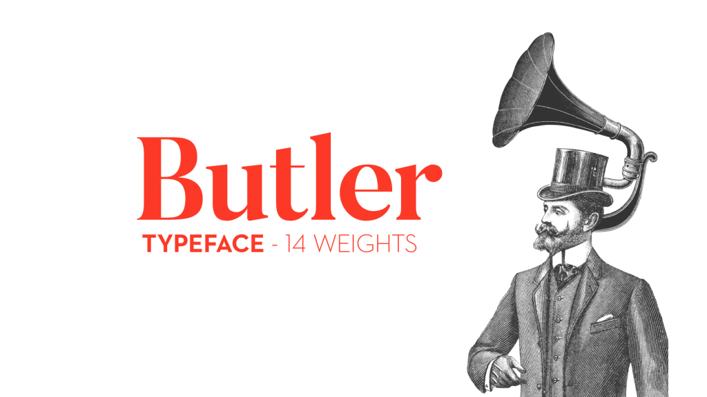 Butler-free-typeface